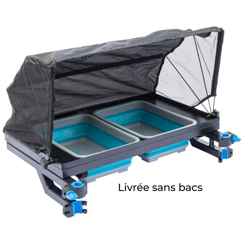 Купить Garbolino GOMEJ3624 Legless Side Tray Tented Бесцветный  Black / Grey Blue 7ft.ru в интернет магазине Семь Футов