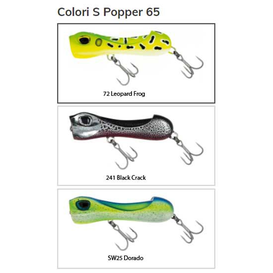 Купить Molix SPO65-T005-00 SPopper 65 Mm 8.5g Многоцветный  72 Leopard Frog 7ft.ru в интернет магазине Семь Футов