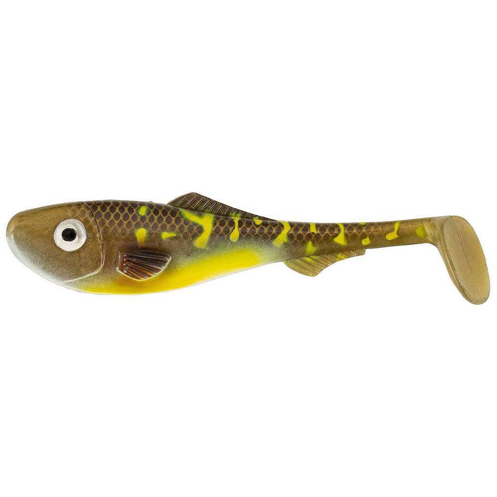 Купить Abu garcia 1517111 Beast Perch Shad 80 mm 5g Красный  Red Tiger 7ft.ru в интернет магазине Семь Футов