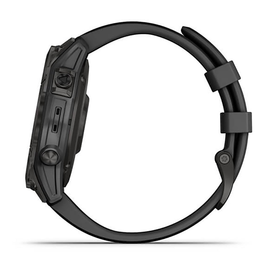 Купить Garmin 010-02540-21 Fenix 7 Sapphire Solar Часы Черный  Carbon Grey DLC Titanium / Black 7ft.ru в интернет магазине Семь Футов