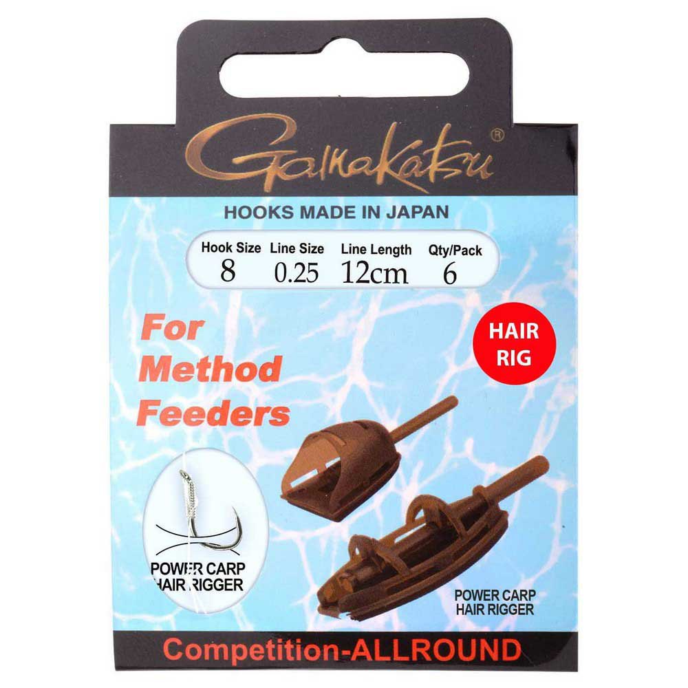 Купить Gamakatsu 180052-00800-00025-00 Booklet Method Hair Pchr Связанные Крючки 0.250 Mm Черный NS Black 8  7ft.ru в интернет магазине Семь Футов