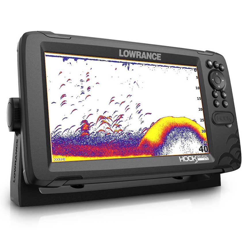 Купить Lowrance 000-15531-001 Hook Reveal 9 TripleShot ROW С преобразователем и базовой картой мира Черный Black 7ft.ru в интернет магазине Семь Футов