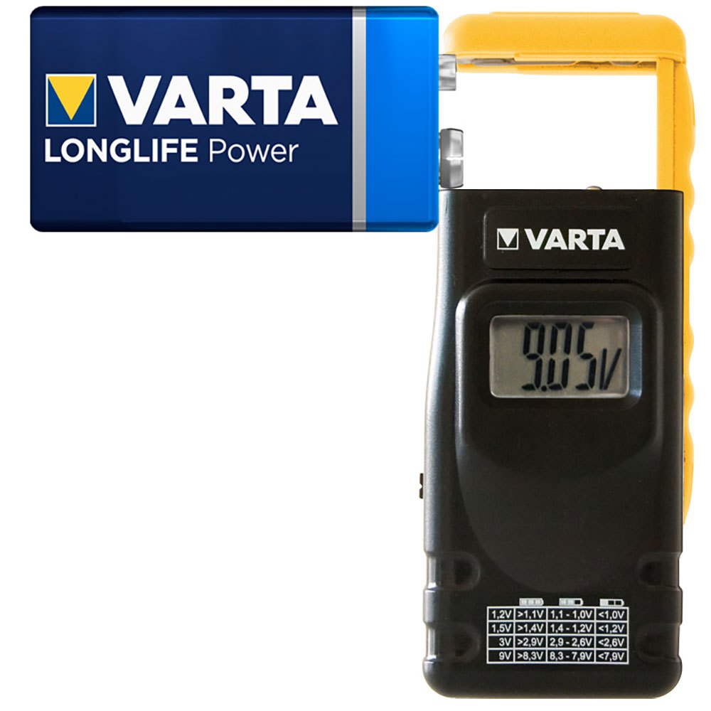 Купить Varta 38568 LCD Цифровой тестер батарей Черный Black 7ft.ru в интернет магазине Семь Футов