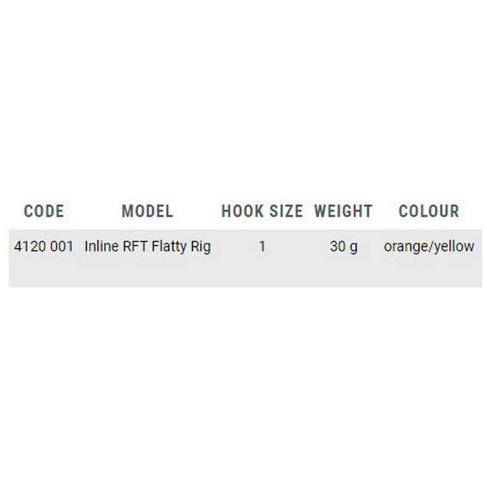 Купить Zebco 4120101 Inline RFT Flatty Буровая линия Многоцветный Orange / Yellow 50 g  7ft.ru в интернет магазине Семь Футов