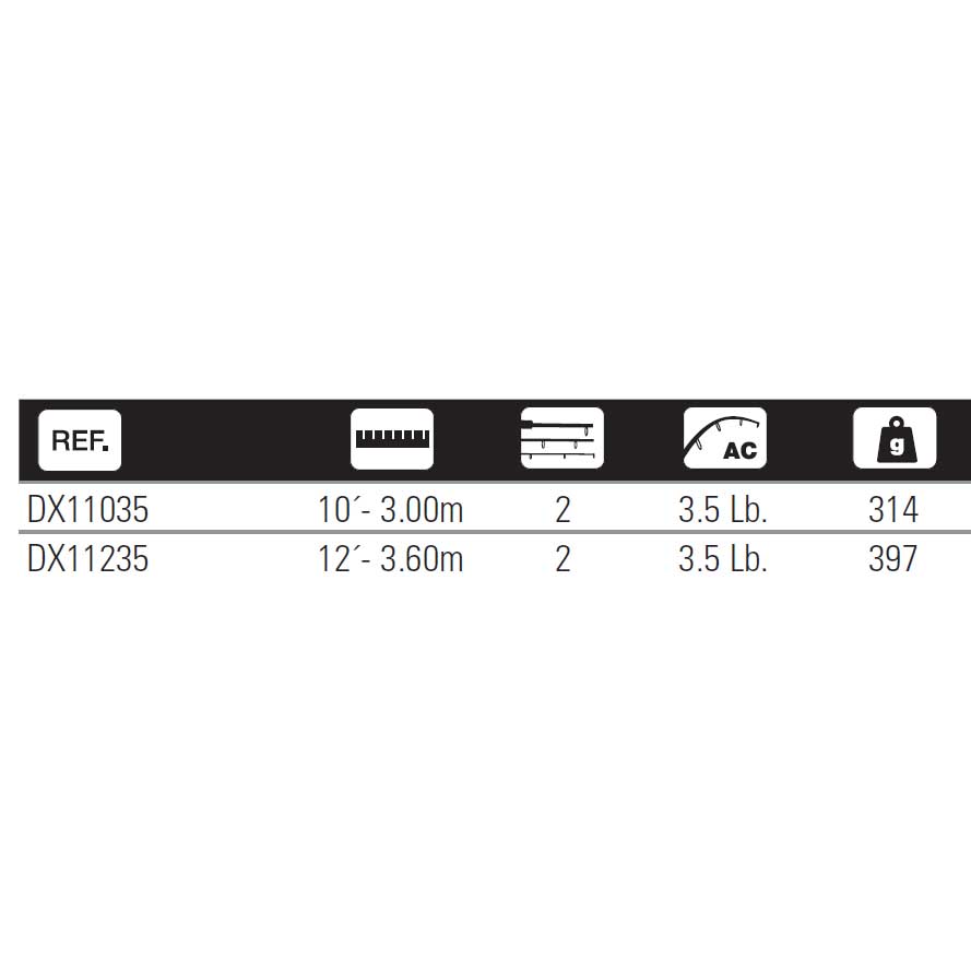 Купить Virux DX11235 1 Спиннинговая Удочка Черный Black 3.60 m  7ft.ru в интернет магазине Семь Футов