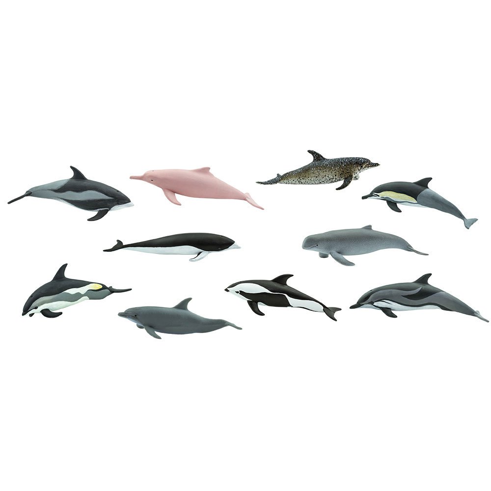 Купить Safari ltd S100475 Dolphins Toob Фигура Многоцветный Multicolor From 3 Years  7ft.ru в интернет магазине Семь Футов