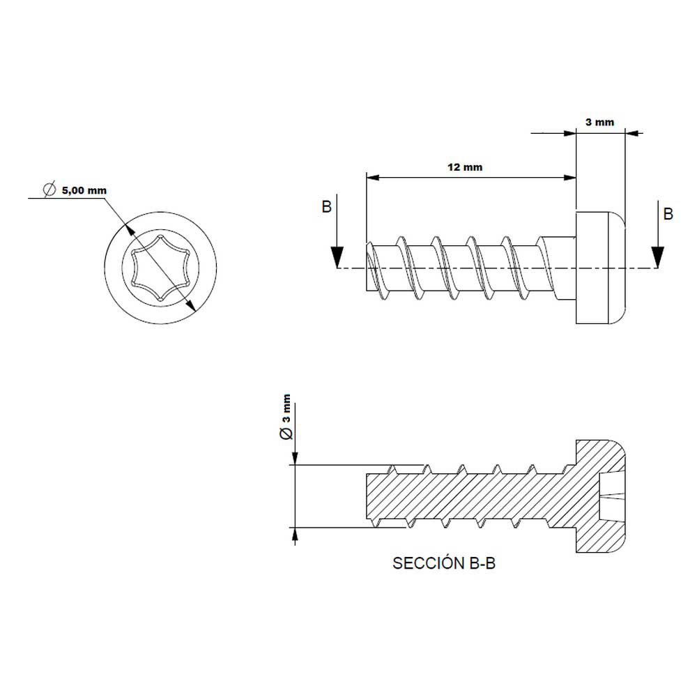 Купить MV Spools TORAL-RC-SILVER Toral Саморез Серебристый  Silver 7ft.ru в интернет магазине Семь Футов