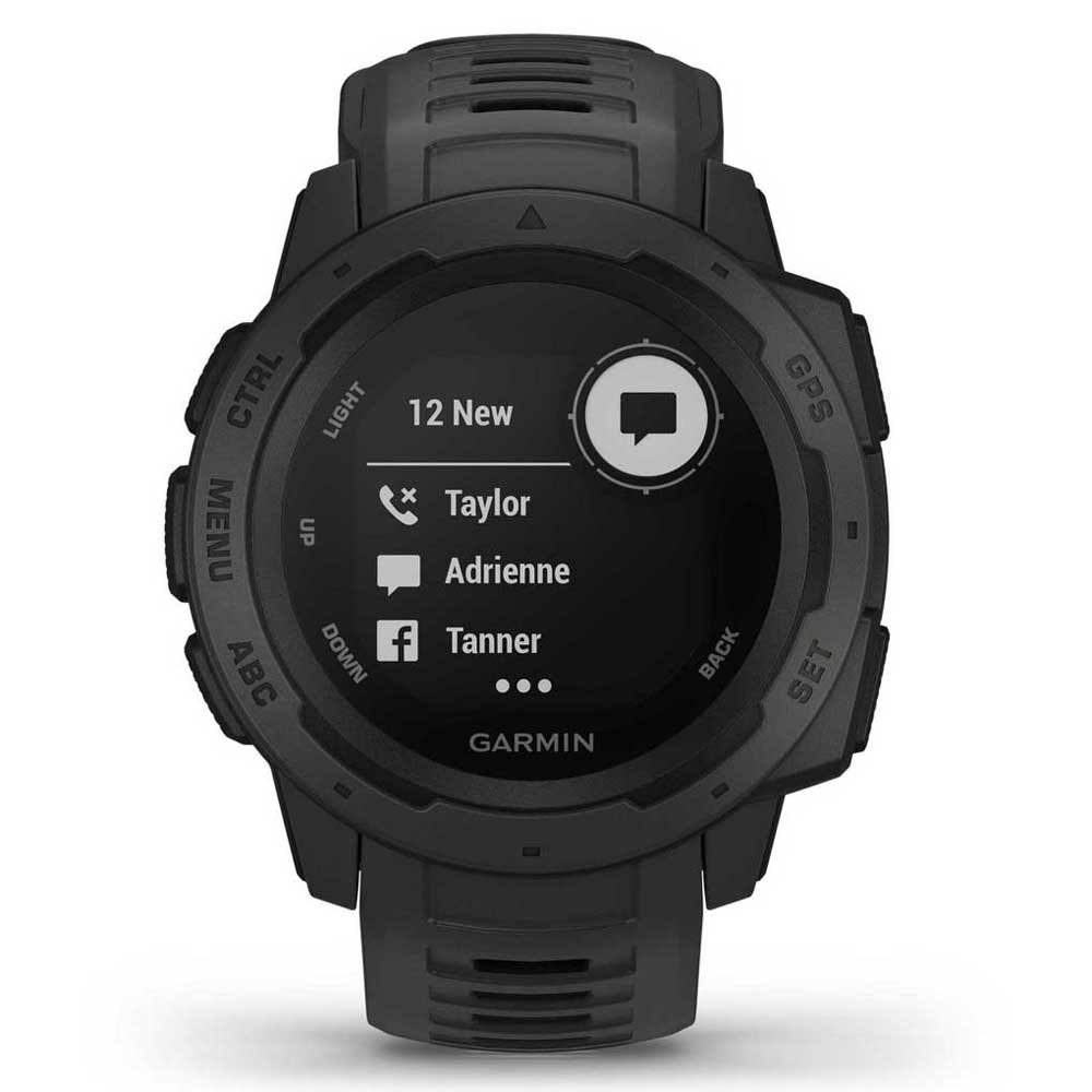 Купить Garmin 010-02064-00 Instinct Часы Черный  Graphite 7ft.ru в интернет магазине Семь Футов