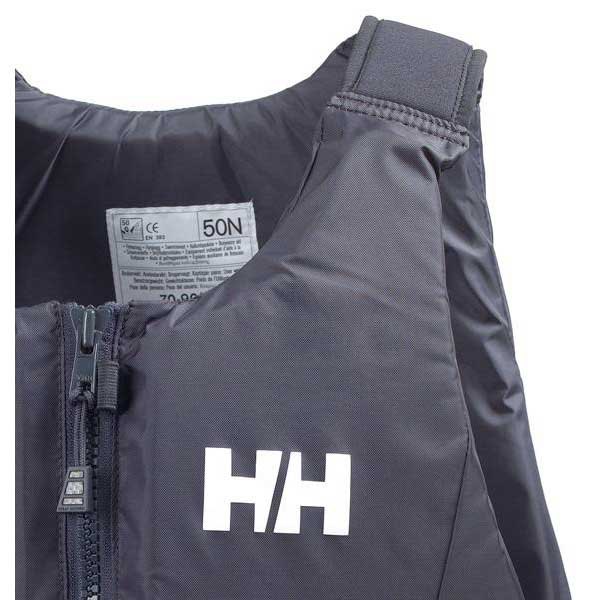 Купить Helly hansen 33820_980-50/60 Rider 50N Спасательный жилет Серый Ebony 51-60 kg  7ft.ru в интернет магазине Семь Футов