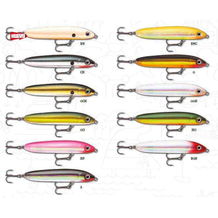 Купить Rapala 14RASKV10S Skitter V 100 Mm 14g Многоцветный  S 7ft.ru в интернет магазине Семь Футов