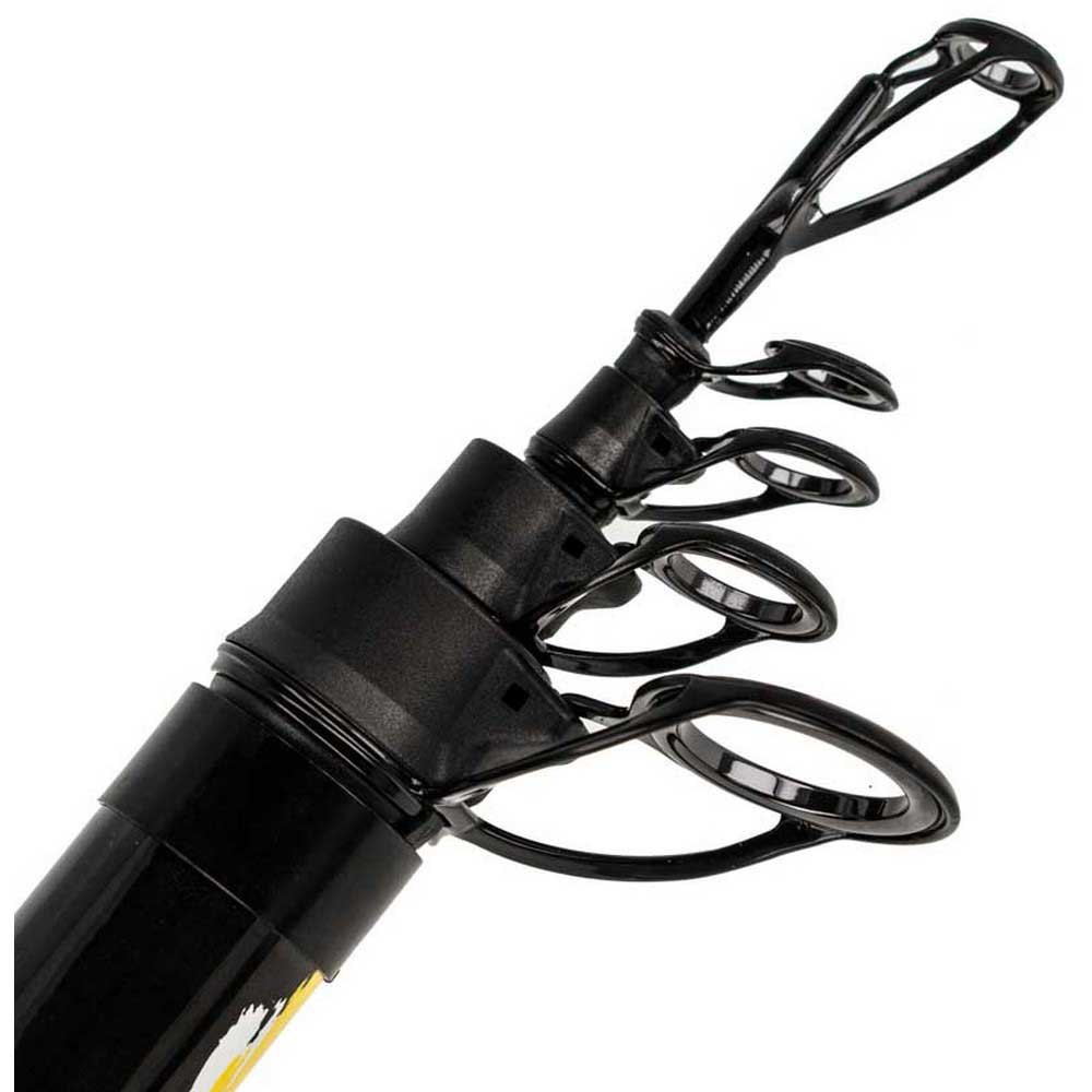 Купить Sea monsters SMTB450 Beach Телескопическая удочка для серфинга Желтый Black / Yellow 4.50 m  7ft.ru в интернет магазине Семь Футов