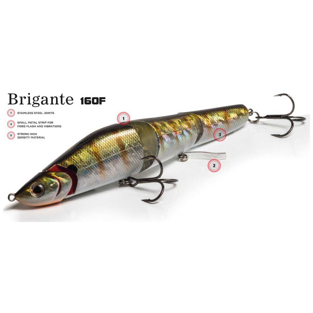 Купить Molix BR160FL-02 Brigante Floating Silent 160 Mm 55g Многоцветный 02 Lugano Shad 7ft.ru в интернет магазине Семь Футов