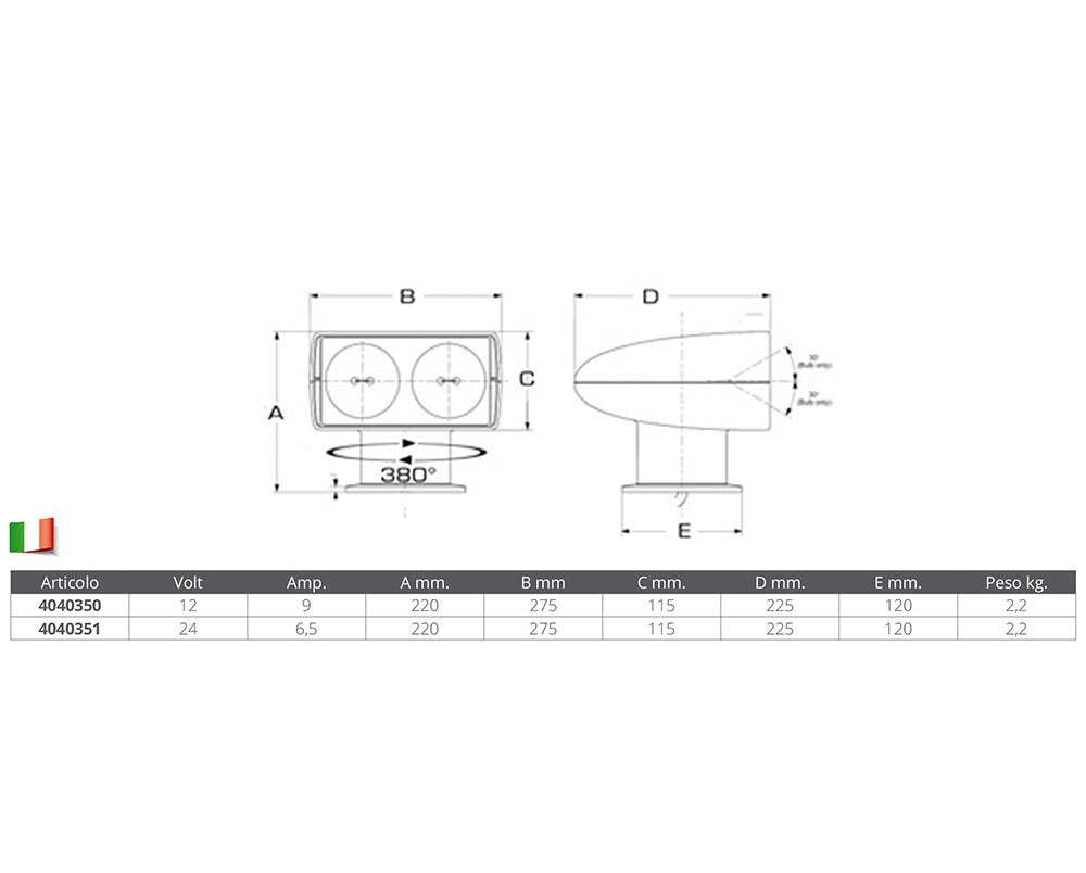 Купить Matromarine 4040351 5W 24V Свет Бесцветный White 7ft.ru в интернет магазине Семь Футов