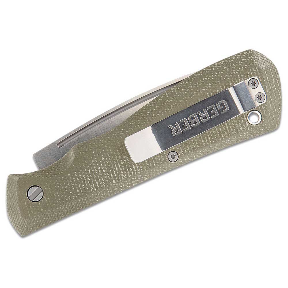 Купить Gerber 1064425 Mansfield Micarta Нож Серебристый  Olive 7ft.ru в интернет магазине Семь Футов