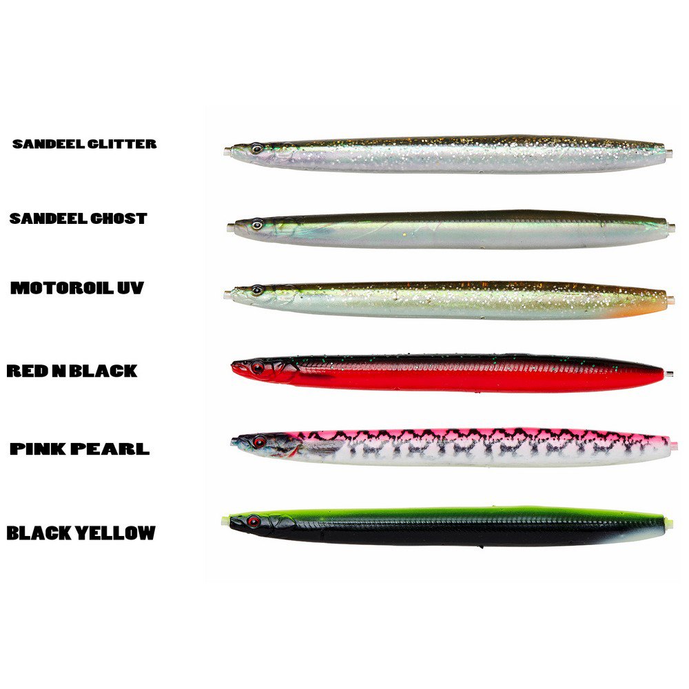 Купить Savage gear 76732 3D Soft Line Thru Sandeel Тонущая Приманка 125 mm 20g Серебристый Black Yellow 7ft.ru в интернет магазине Семь Футов