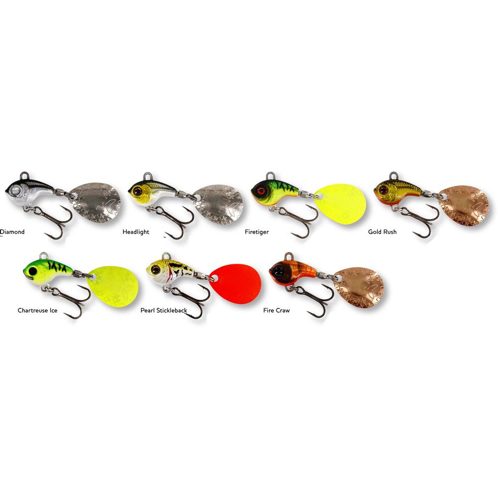 Купить Westin P101-633-097 DropBite Tungsten Spin Tail Спиннербейт 16 mm 7g Золотистый Chartreuse Ice 7ft.ru в интернет магазине Семь Футов