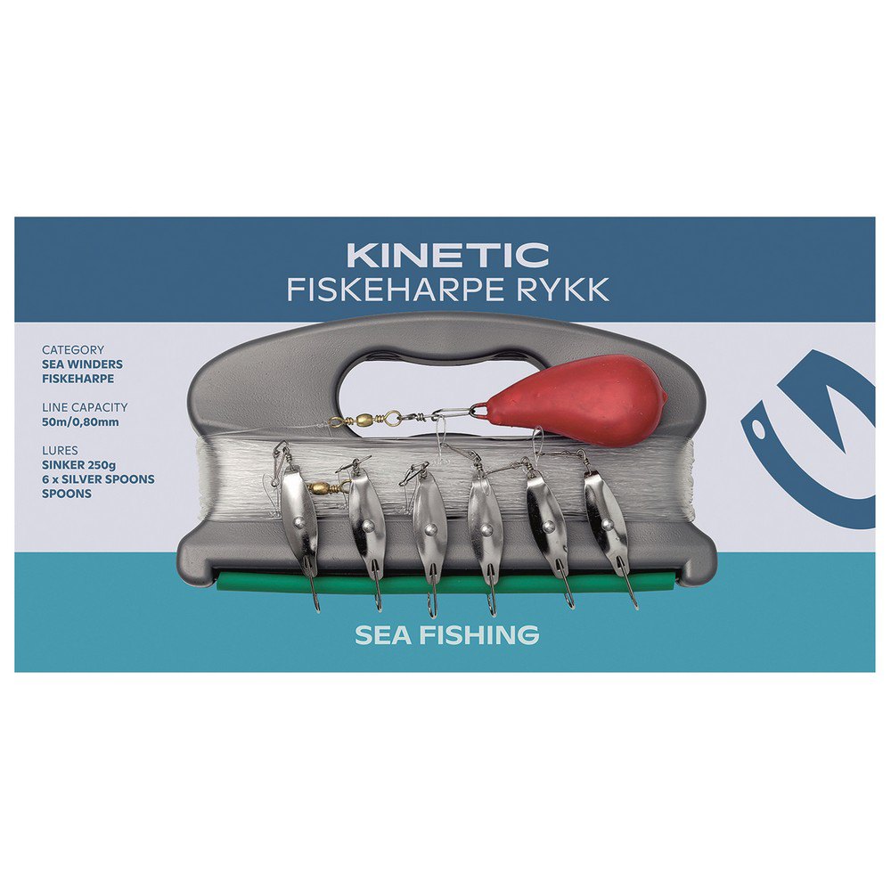 Купить Kinetic F202-010-270 Fiskeharpe Rykk Мягкая Приманка Для Троллинга 250g Многоцветный Multicolour 7ft.ru в интернет магазине Семь Футов