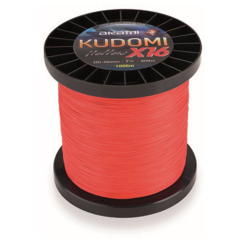 Купить Akami 055815 Kudomi Плетеная леска 1000 м Красный Red 0.650 mm  7ft.ru в интернет магазине Семь Футов
