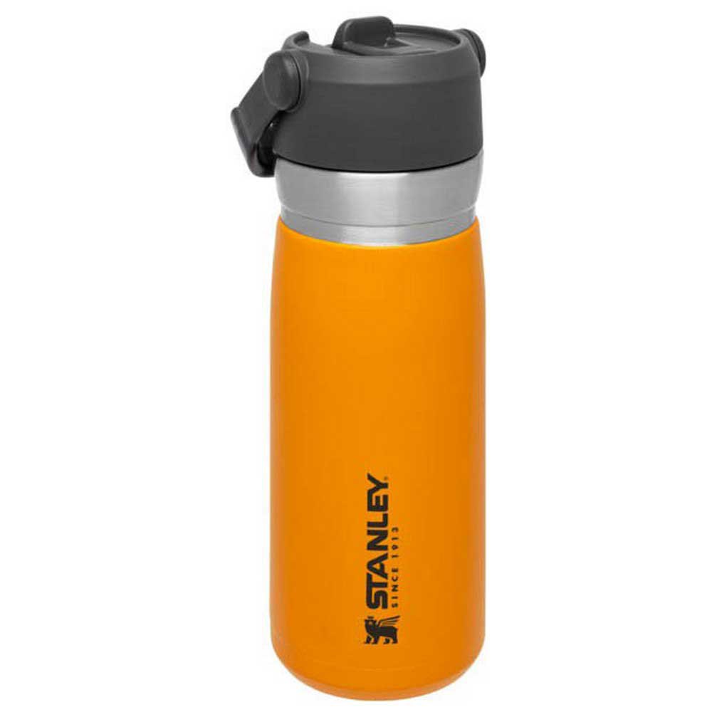Купить Термобутылка для воды Stanley Go Series ST1009697010 герметичная 650мл 241x81мм из нержавеющей стали оранжевая 7ft.ru в интернет магазине Семь Футов