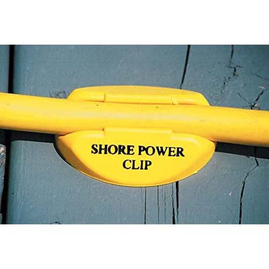 Купить Dock edge 686-91200F Shore Power Клип Желтый  Yellow 7ft.ru в интернет магазине Семь Футов