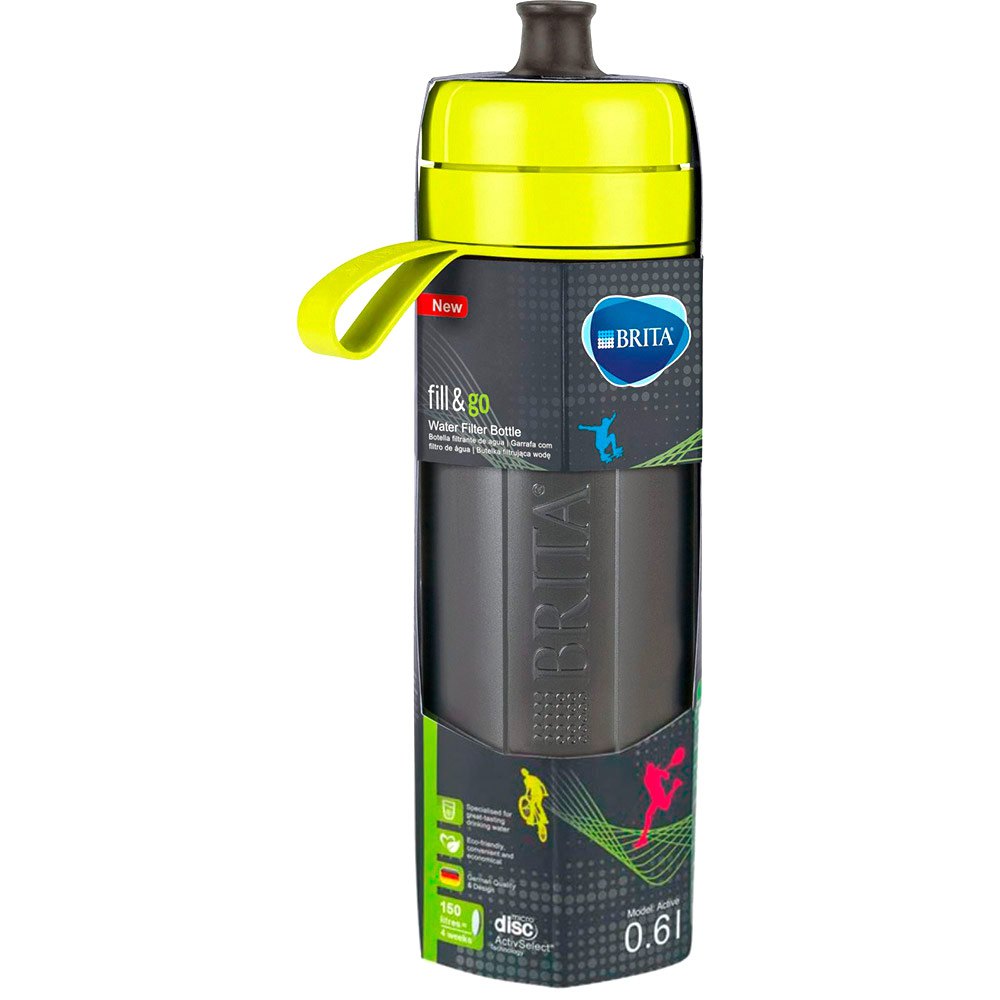 Купить Brita 72254 Fill&Go Active 600ml Серый  Lime 7ft.ru в интернет магазине Семь Футов