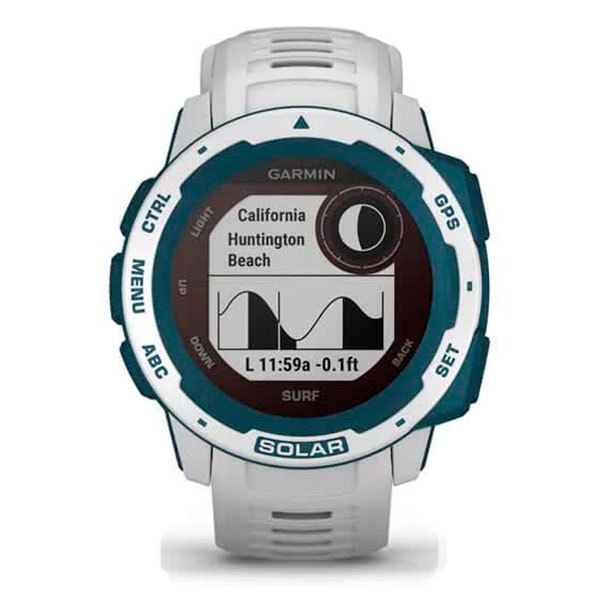 Купить Garmin 010-02293-08 Instinct Solar Часы Белая  Surf Cloudbreak 7ft.ru в интернет магазине Семь Футов
