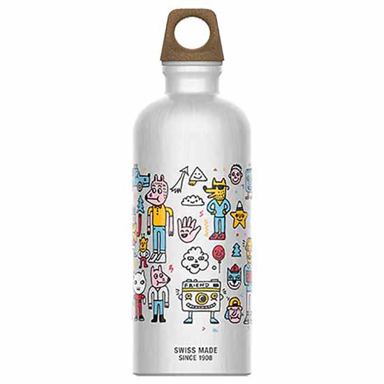 Купить Sigg S600530 Traveller MyPlanet Friends 600ml бутылка Серебристый Multicolor 7ft.ru в интернет магазине Семь Футов