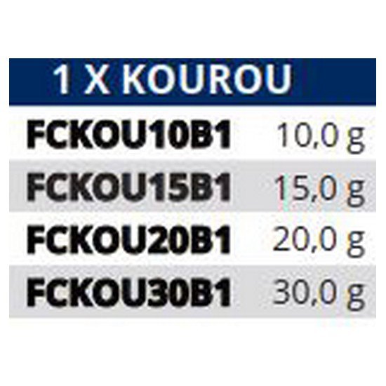 Купить Tortue FCKOU10B1 Kourou Плавать Голубой  10 g  7ft.ru в интернет магазине Семь Футов