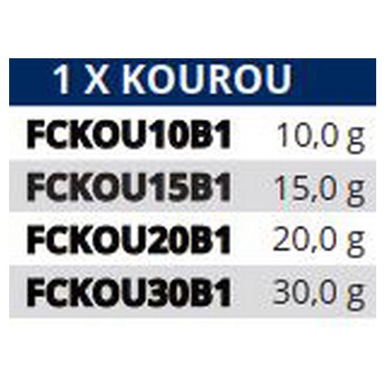 Купить Tortue FCKOU20B1 Kourou Плавать Голубой  20 g  7ft.ru в интернет магазине Семь Футов