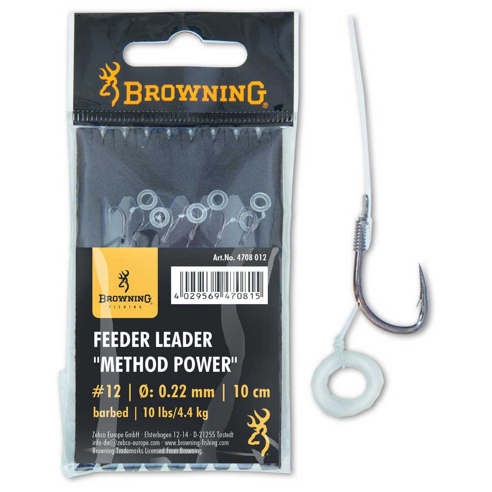 Купить Browning 4708012 Feeder Method Power Pellet Band 0.220 Mm Лидер Серебристый Bronze 12  7ft.ru в интернет магазине Семь Футов