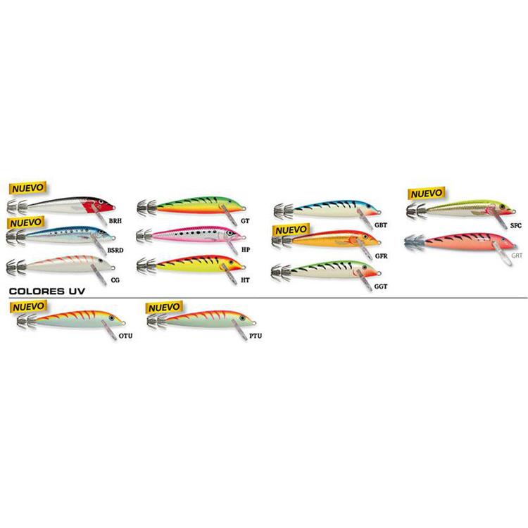 Купить Rapala 14RASQ11GBT Кальмар 110 Mm 6g Многоцветный GBT 7ft.ru в интернет магазине Семь Футов