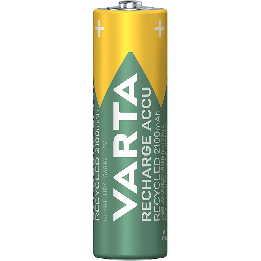 Купить Varta 38639 Переработанный 2100mAh AA Mignon Аккумуляторы Зеленый Silver 7ft.ru в интернет магазине Семь Футов