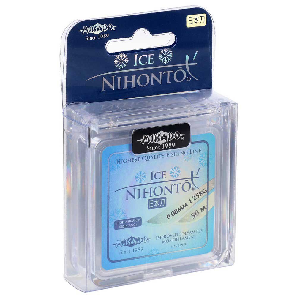 Купить Mikado ZNI5-012 Nihonto Ice Мононить 50 м Голубой Blue 0.120 mm  7ft.ru в интернет магазине Семь Футов