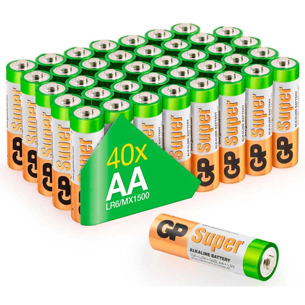 Купить Gp batteries 030E15AS40-2 Blister 030E15AS40-2 Щелочные батареи типа АА 40 единицы измерения Бесцветный Green / Orange 7ft.ru в интернет магазине Семь Футов