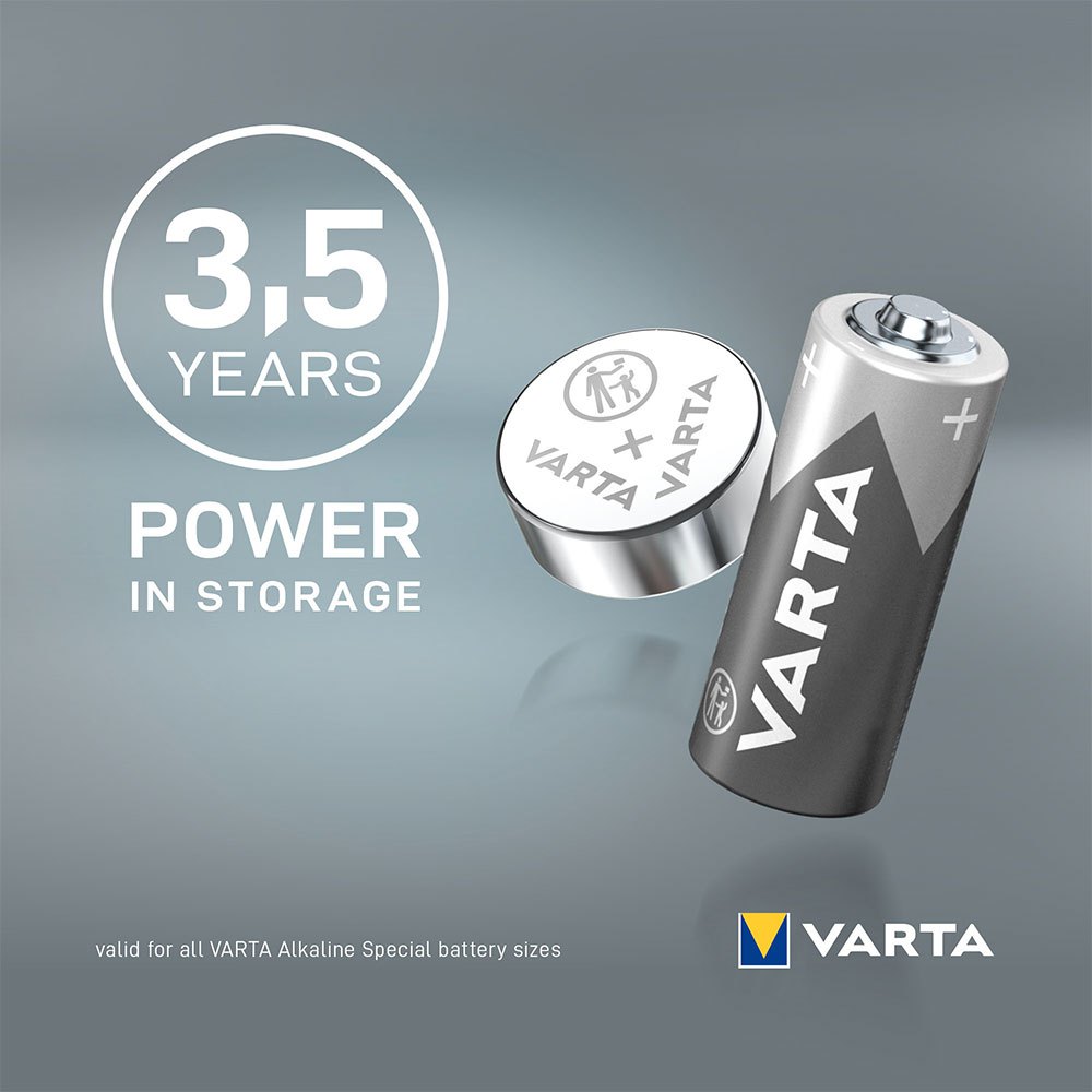 Купить Varta 38476 Electronic V 23 GA 12V Аккумуляторы Голубой Silver 7ft.ru в интернет магазине Семь Футов