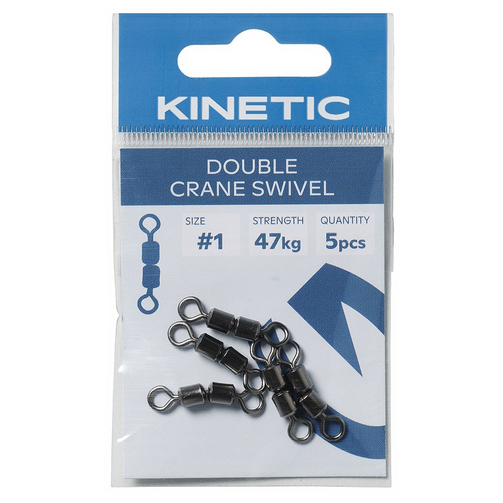 Купить Kinetic F616-007-032 Double Crane Вертлюги 5 единицы Черный Black 2  7ft.ru в интернет магазине Семь Футов