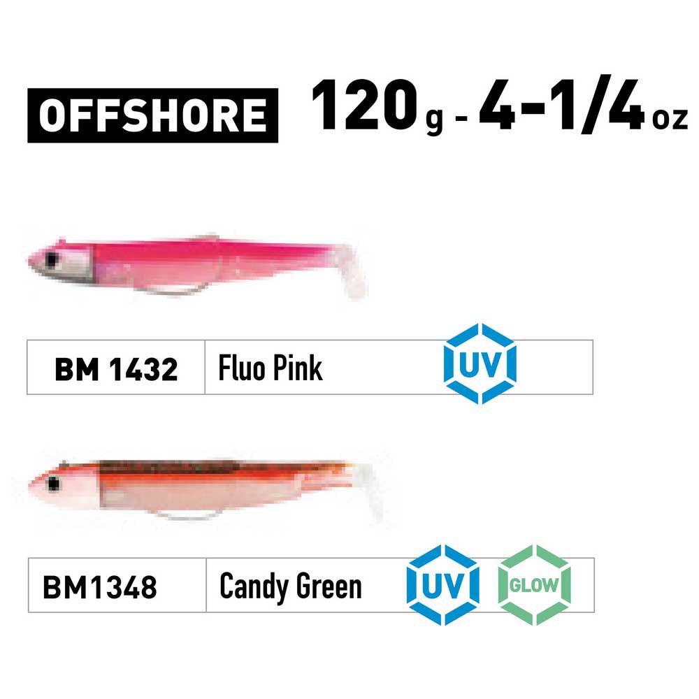 Купить Fiiish BM1432 Black Minnow Combo Offshore Мягкая приманка 200 mm 120g Многоцветный Fluo Pink UV 7ft.ru в интернет магазине Семь Футов