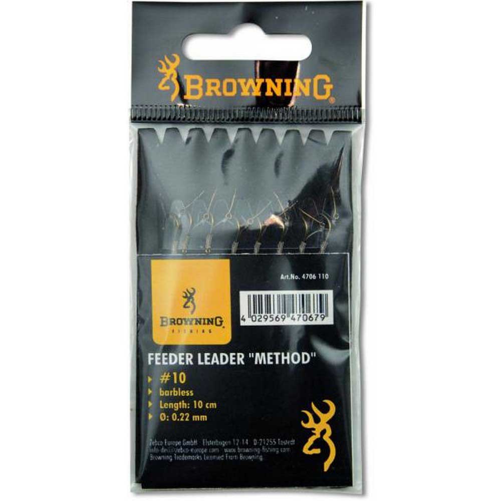 Купить Browning 4706112 Feeder Method 0.20 Mm Лидер Серебристый Bronze 12  7ft.ru в интернет магазине Семь Футов