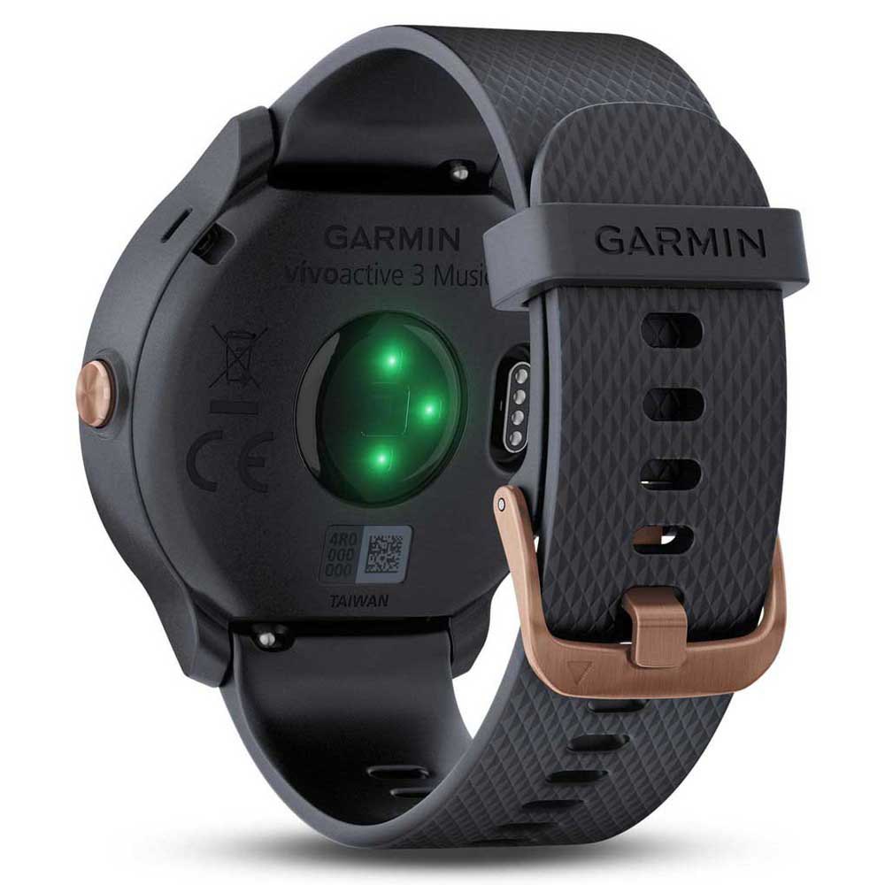 Купить Garmin 010-01985-32 Vivoactive 3 Music Часы Черный  Rosegold / Blue 7ft.ru в интернет магазине Семь Футов