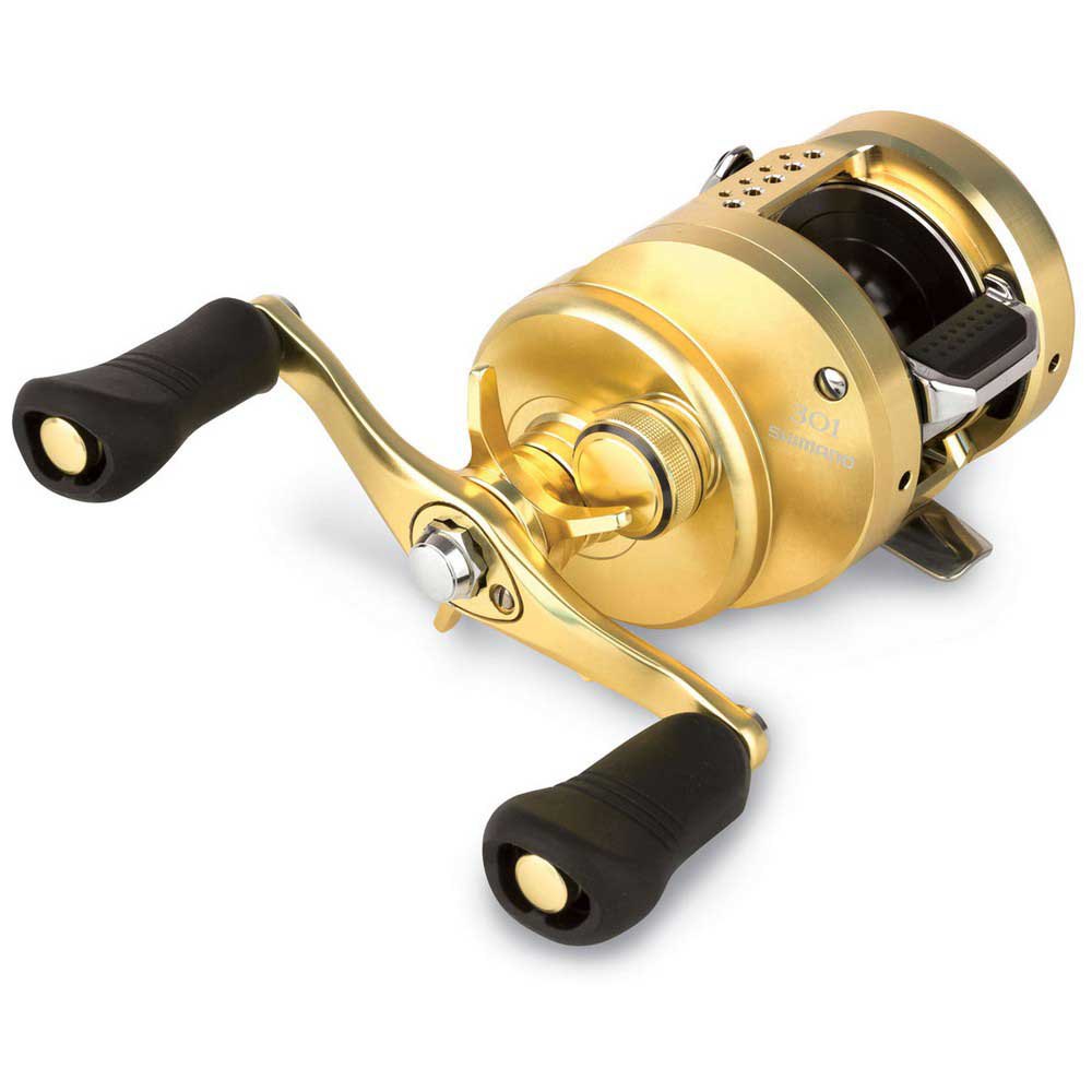 Купить Shimano fishing CTCNQ201A Calcutta Conquest 201A Мультипликаторная Катушка Желтый Gold Ratio: 4.8:1  7ft.ru в интернет магазине Семь Футов