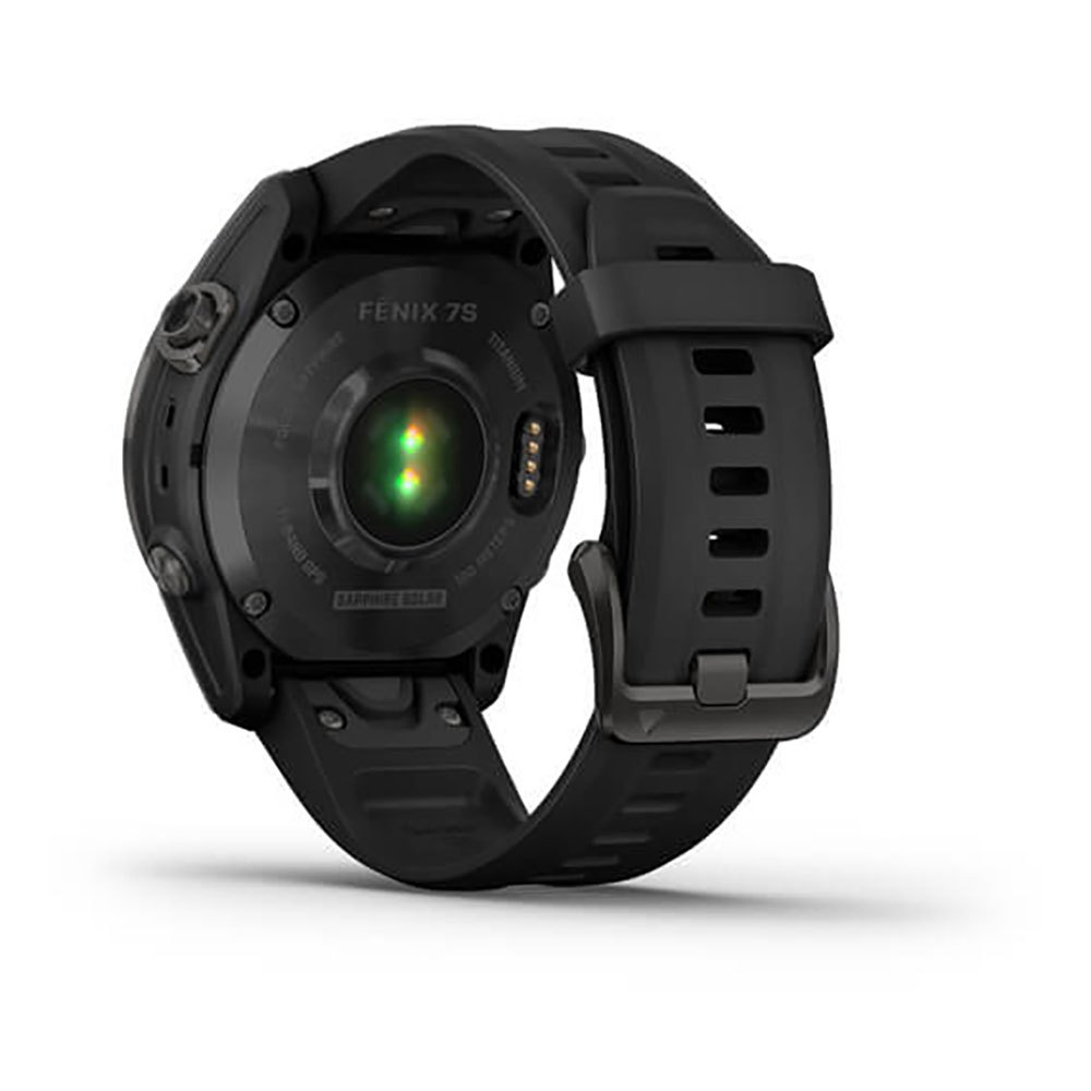 Купить Garmin 010-02539-25 Fenix 7S Sapphire Solar Часы Черный  Carbon Grey DLC / Black 7ft.ru в интернет магазине Семь Футов