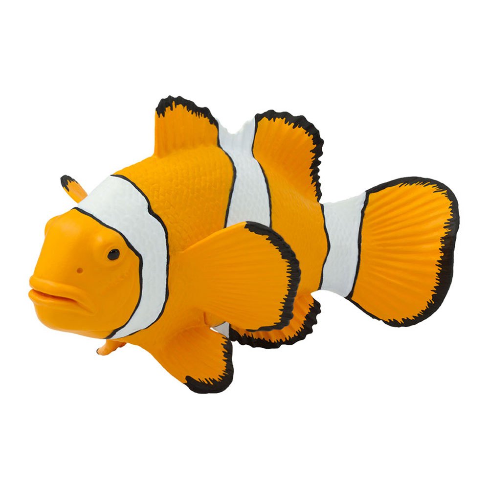 Купить Safari ltd S204129 Clown Anemonefish Фигура Белая  Orange / White From 3 Years  7ft.ru в интернет магазине Семь Футов