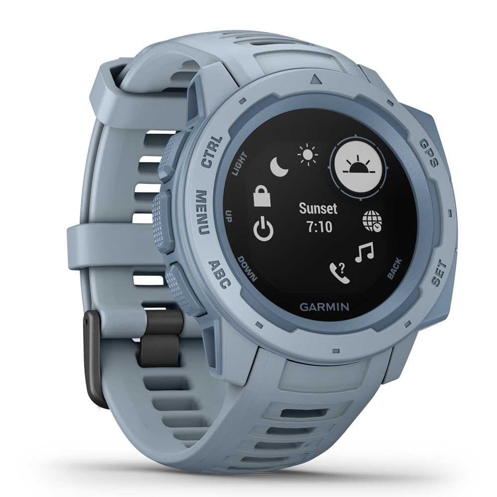 Купить Garmin 010-02064-05 Instinct Часы Голубой  Sea Foam 7ft.ru в интернет магазине Семь Футов