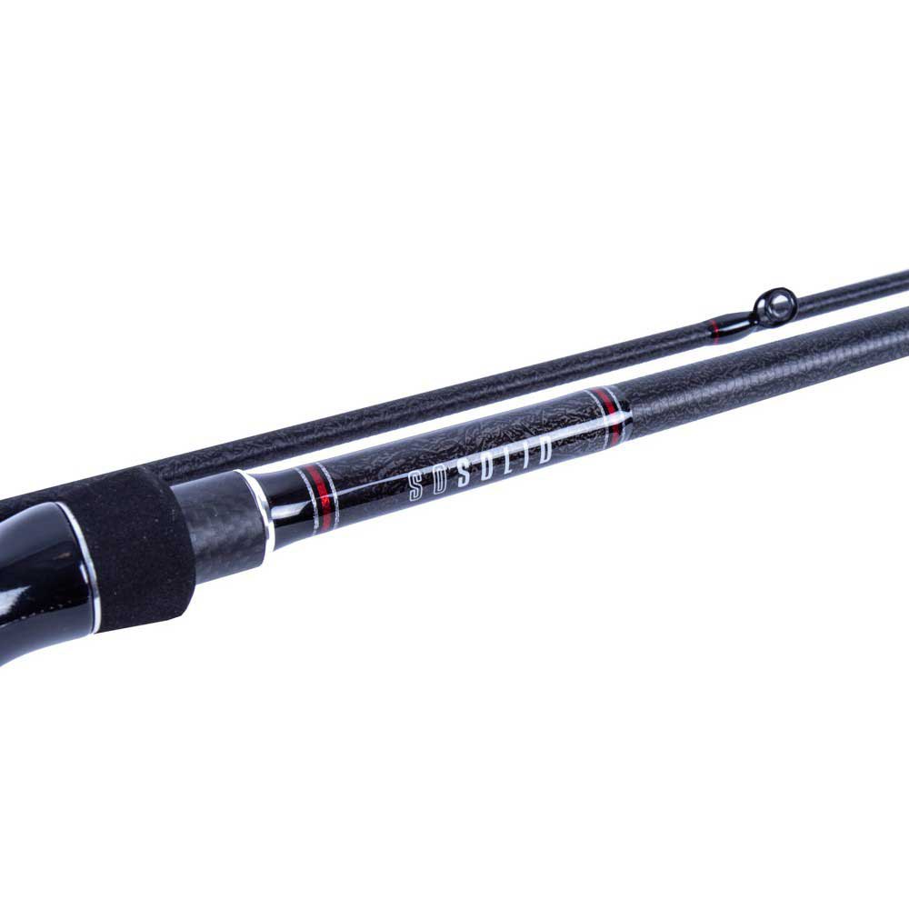 Купить Korum Z0680008 Snapper So Solid Спиннинговая Удочка Черный Black 1.85 m  7ft.ru в интернет магазине Семь Футов