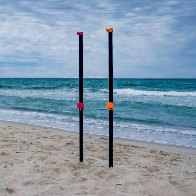 Купить Cinnetic 350036 Surf Casting Sand Spike Черный  Magenta 150 cm  7ft.ru в интернет магазине Семь Футов