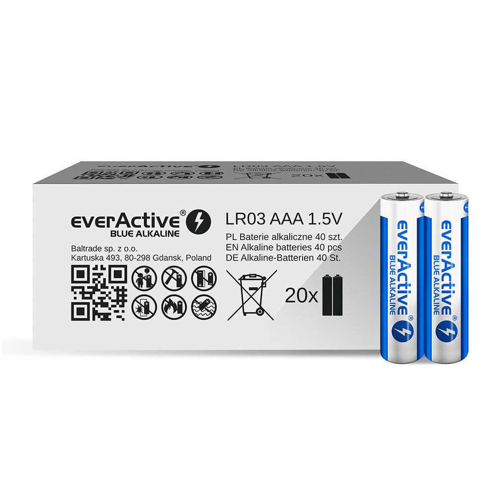 Купить Everactive ALEV03S2BK LR03 AAA Limited Edition Щелочная батарея Белая Multicolour 7ft.ru в интернет магазине Семь Футов