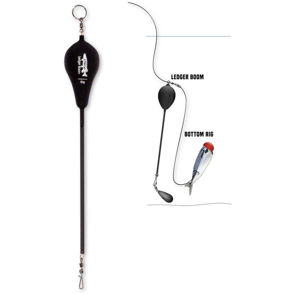 Купить Quantum fishing 6207001 Mr Pike Ledger Boom Вести Черный Black 7ft.ru в интернет магазине Семь Футов