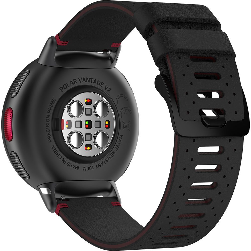 Купить Polar 900101216 Vantage V2 Shift Часы Черный  Black / Red M-L  7ft.ru в интернет магазине Семь Футов