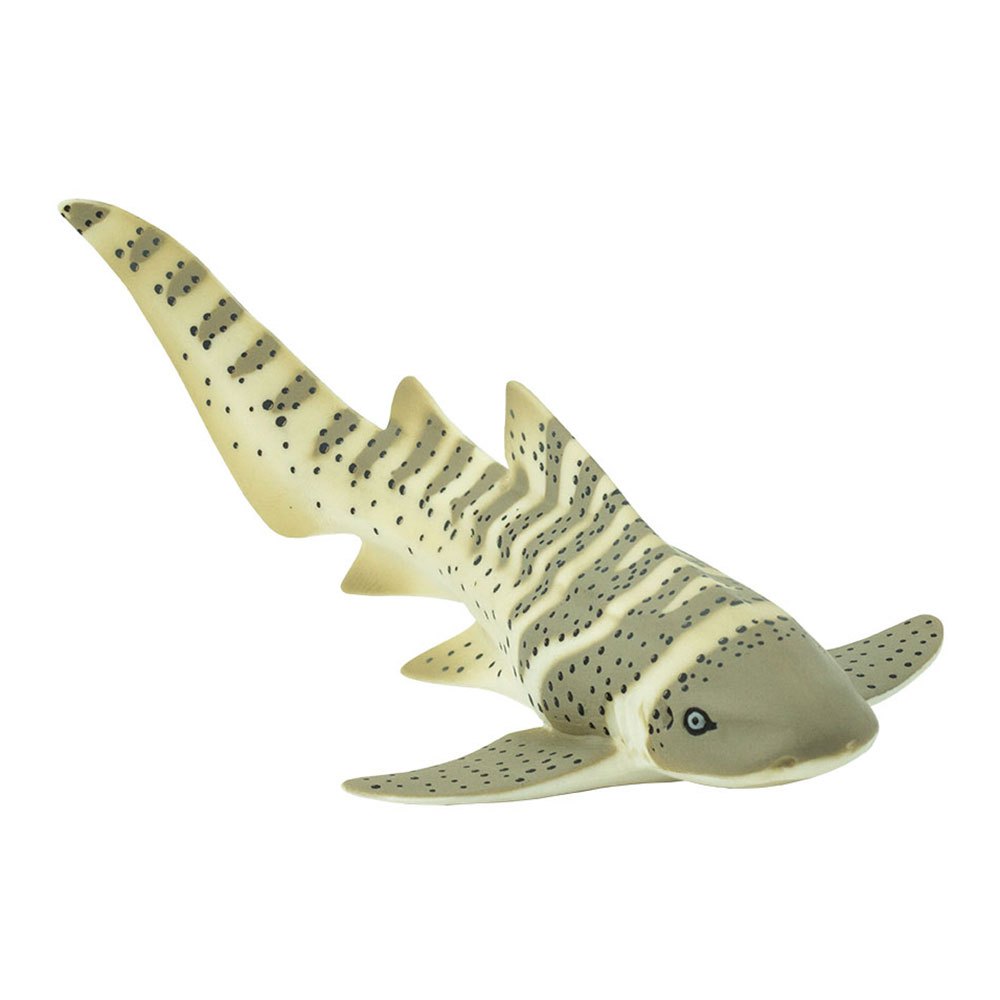 Купить Safari ltd S223329 Zebra Shark Фигура Серый  Beige From 3 Years  7ft.ru в интернет магазине Семь Футов