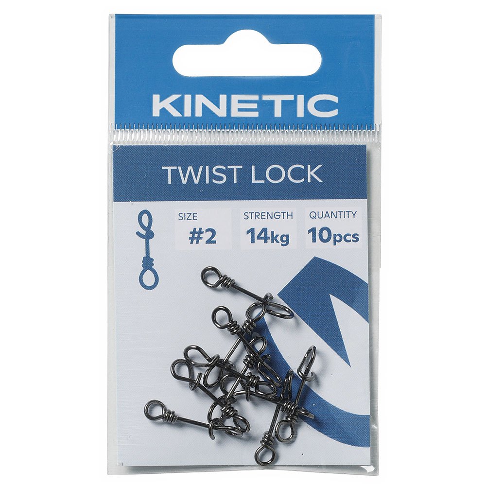 Купить Kinetic F620-007-034 Twist Lock Скрепки Для Бумаг Черный Black 1  7ft.ru в интернет магазине Семь Футов